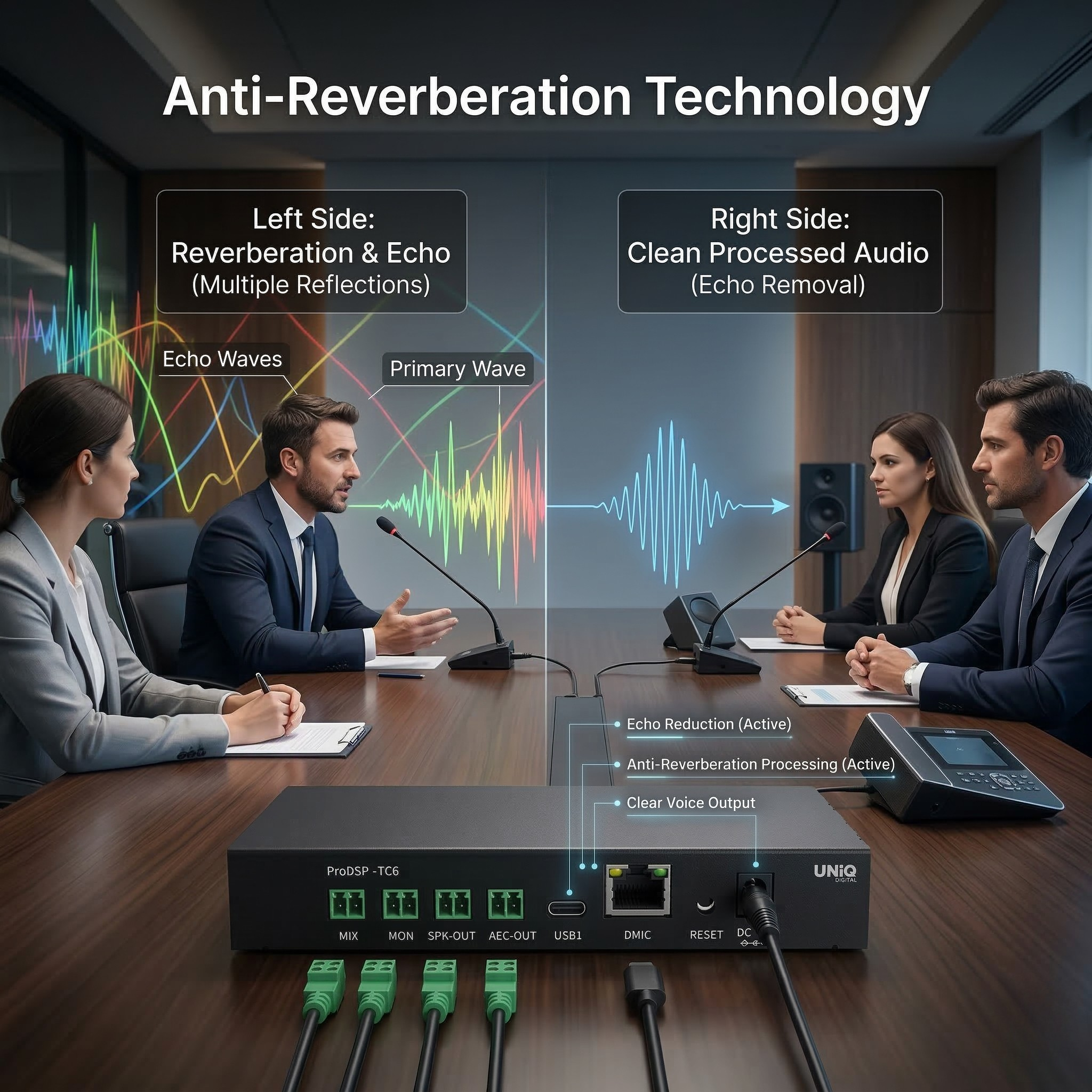 Anti-Reverberation Technology